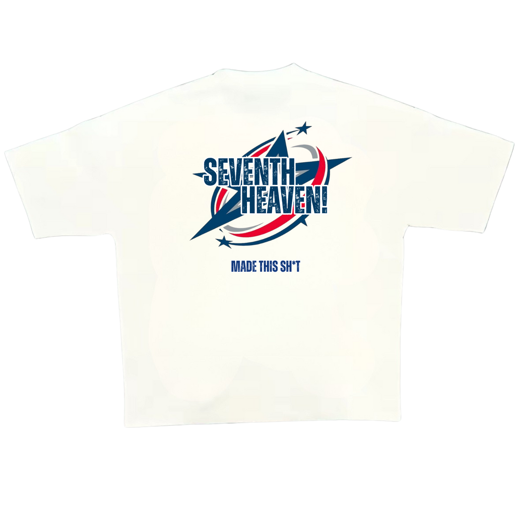 "KISS ME I'M BLACK" HOWARD White Boxy Heavyweight Tee