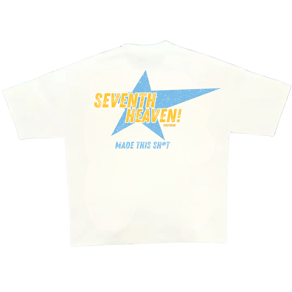 "KISS ME I'M BLACK" Southern U White Boxy Heavyweight Tee